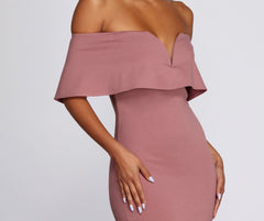 Outfit On Stylish Ponte Midi Dress InsStreet