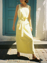 Bright Backless Stylish Tank Shift Dress InsStreet