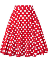 Runway Vintage Rockabilly Midi Skirt InsStreet