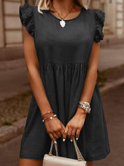 Firefly Tencel Pocketed Babydoll Dress Ins Street