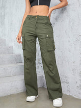 High Waist Straight Trousers InsStreet