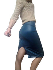 Women New Fashion Back Split Sexy Skirt InsStreet