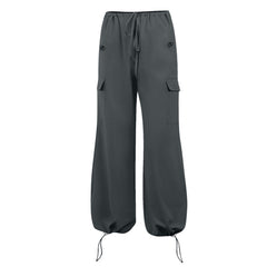 Cargo Pants Straight Wide Leg Loose Casual Trousers InsStreet