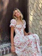 Out Lace Backless Bodycon Maxi Dress InsStreet