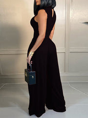 Sleeveless Top & Wide-Leg Pants Set Ins Street