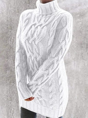 Cable-Knit Turtleneck Sweater--Clearance Ins Street