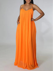 Chiffon Cami Dress Ins Street