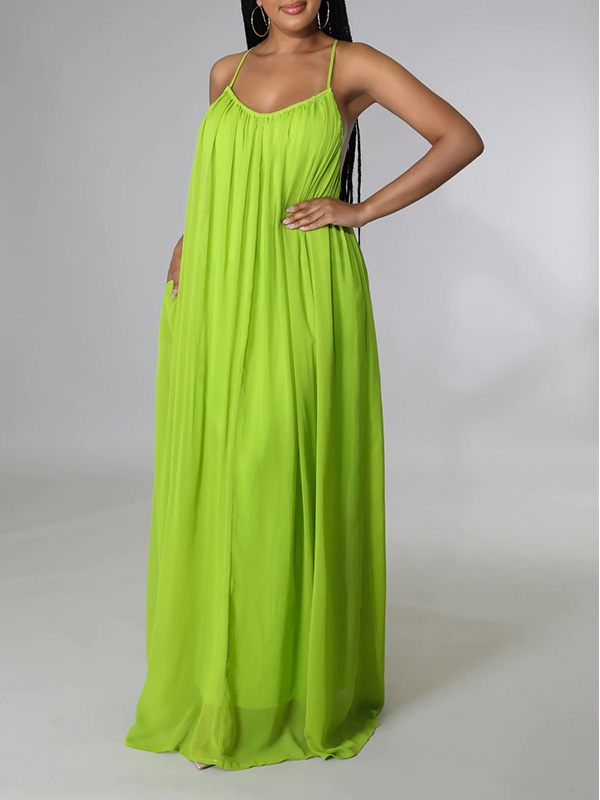 Chiffon Cami Dress Ins Street