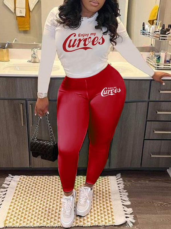 Logo Tee & Pants Set Ins Street