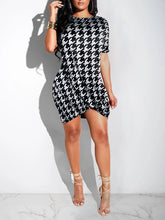 Printed Tulip Mini Dress Ins Street