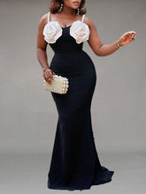 Floral Mermaid Dress--Clearance Ins Street