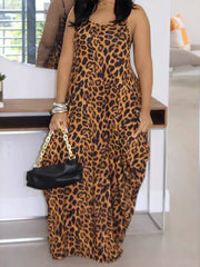 Leopard Cami Dress Ins Street