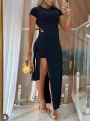 Solid Tunic Top & Shorts Set Ins Street