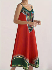 Printed Cami Dress Ins Street