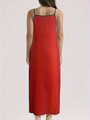 Printed Cami Dress Ins Street