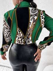 Floral Print Shirt Ins Street