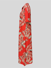 Printed Shirt Dress Ins Street