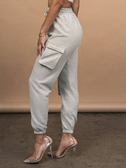 Cropped Tank Top & Cargo Pants Set Ins Street