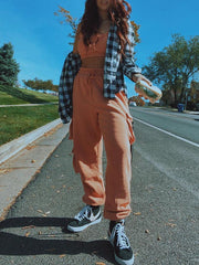 Cropped Tank Top & Cargo Pants Set Ins Street