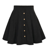 Hazelnut Button Down Corduroy Mini Skirt - Camel - FINAL SALE Ins Street