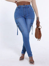 Pippa High Rise Slim Straight Cargo Denim - FINAL SALE Ins Street