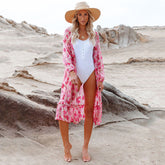 All Is Well Floral Duster Kimono ON T-001