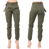 Solid Pants With Belt Wide Pants Pantalones InsStreet