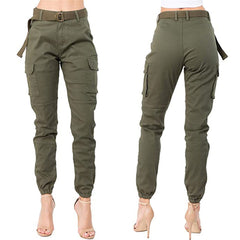 Solid Pants With Belt Wide Pants Pantalones InsStreet