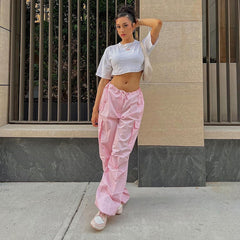 Loose Baggy Jogger Cargo Pants Streetwear Outfits InsStreet