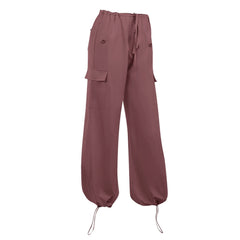 Straight Wide Leg Loose Trousers Cargo Pants InsStreet