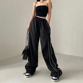 Low Waist Loose Sweatpants Vintage Parachute Pants InsStreet