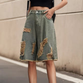 Fashion Harajuku Denim Summer High Waist Casual Vintage Jean Short InsStreet