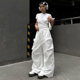 Hiphop Pockets Sweatpants Vintage Spice Girls InsStreet