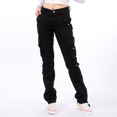 Joggers Streetwear Hiking Trousers Solid Candy Color InsStreet