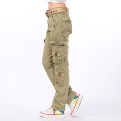 Joggers Streetwear Hiking Trousers Solid Candy Color InsStreet