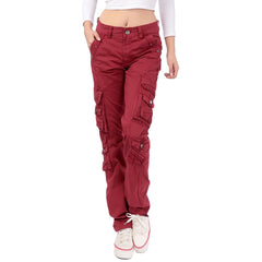 Joggers Streetwear Hiking Trousers Solid Candy Color InsStreet