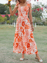 Gown Flowered Long for Resort Women InsStreet