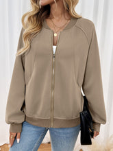 Khaki Loose Jacket InsStreet