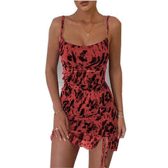 Floral Print Women Bodycon Dress InsStreet