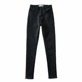 England Style Vintage High Waist Skinny Jeans InsStreet
