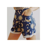 Fit Planet Printed Pattern Shorts InsStreet