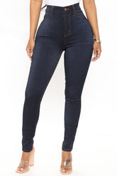 Tall Eva Super Soft Curvy Skinny Jean - Dark Denim Ins Street