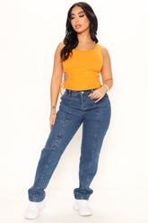 Show Me What You Got Carpenter Jeans - Medium Blue Wash Ins Street