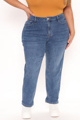 Boy Problems Boyfriend Jeans - Dark Wash Ins Street