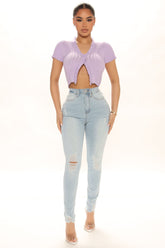 Kaitlyn Sculpting Skinny Jeans - Bleach Blue Wash Ins Street