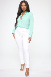 Eva Super Soft Curvy Skinny Jean - White Ins Street