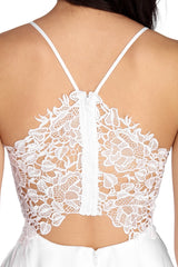 Sheila Satin Queen Skater Dress Ins Street