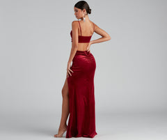 Lara Glitter Velvet Mermaid Dress Ins Street