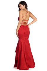 Leah Formal Taffeta Mermaid Dress Ins Street