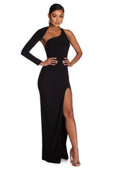 Sienna Formal One Shoulder Dress Ins Street